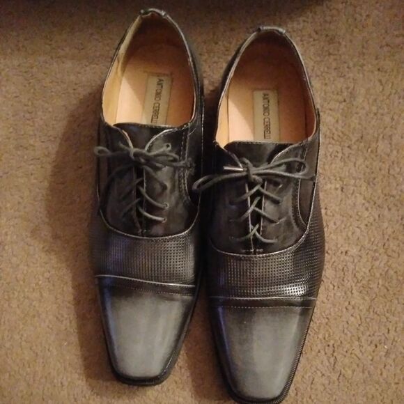 Antonio Cerrelli 6528 Grey Oxfords - Picture 2 of 7